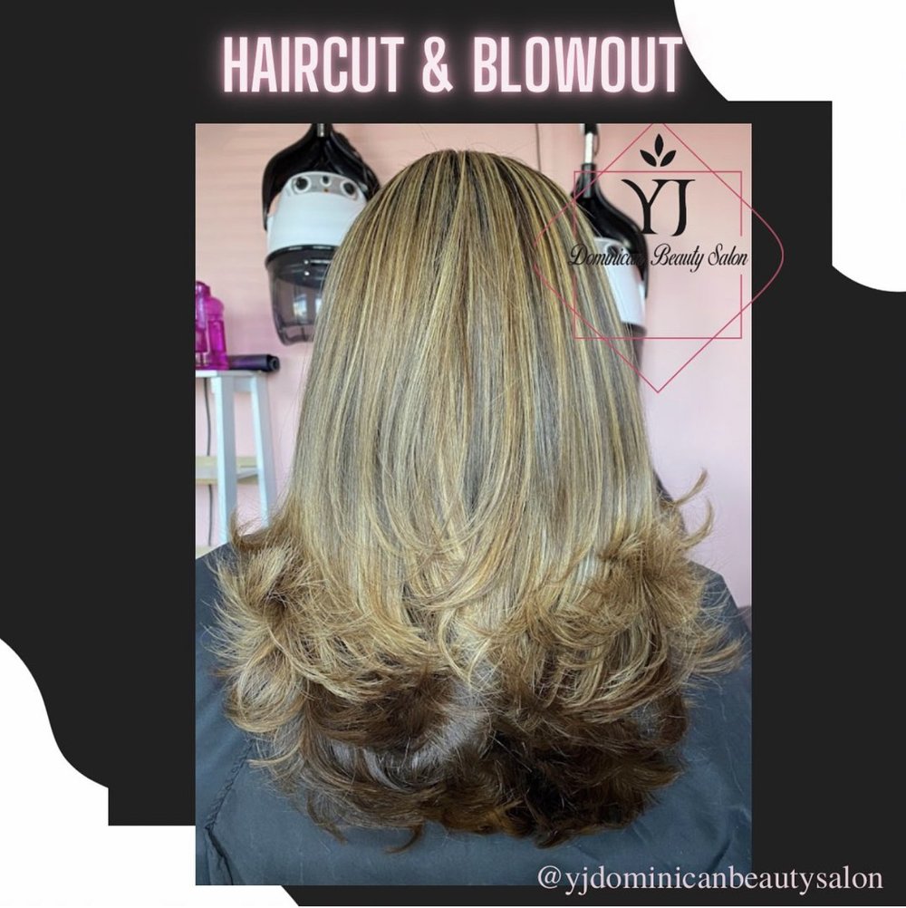 Haircut and blowout from the Indulge Hair Lounge portfolio